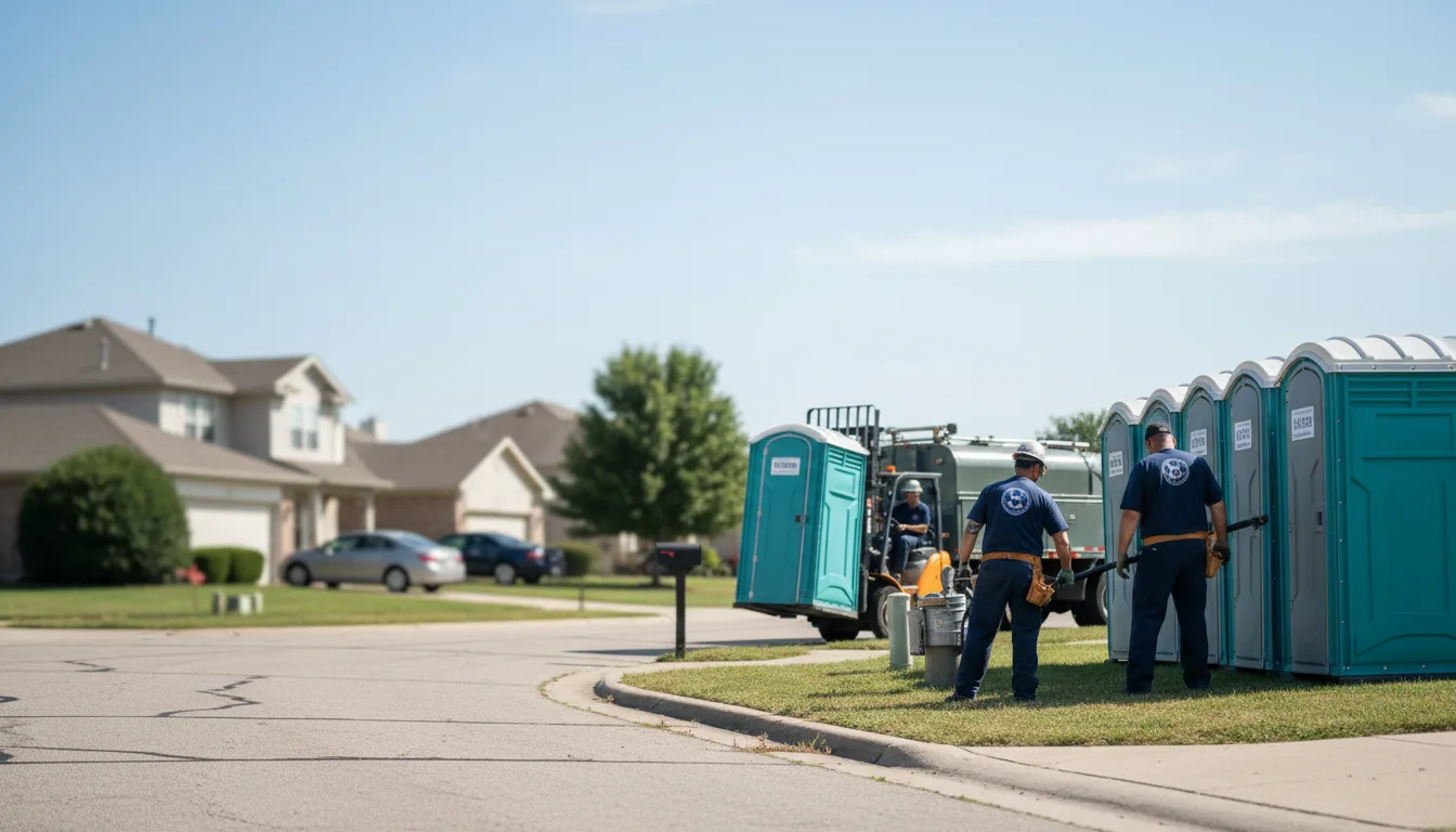 Porta Potty Rental in Troy, MI near me